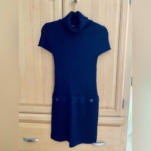 Wishes Wishes Wishes Purple Knit Mini Dress SzS